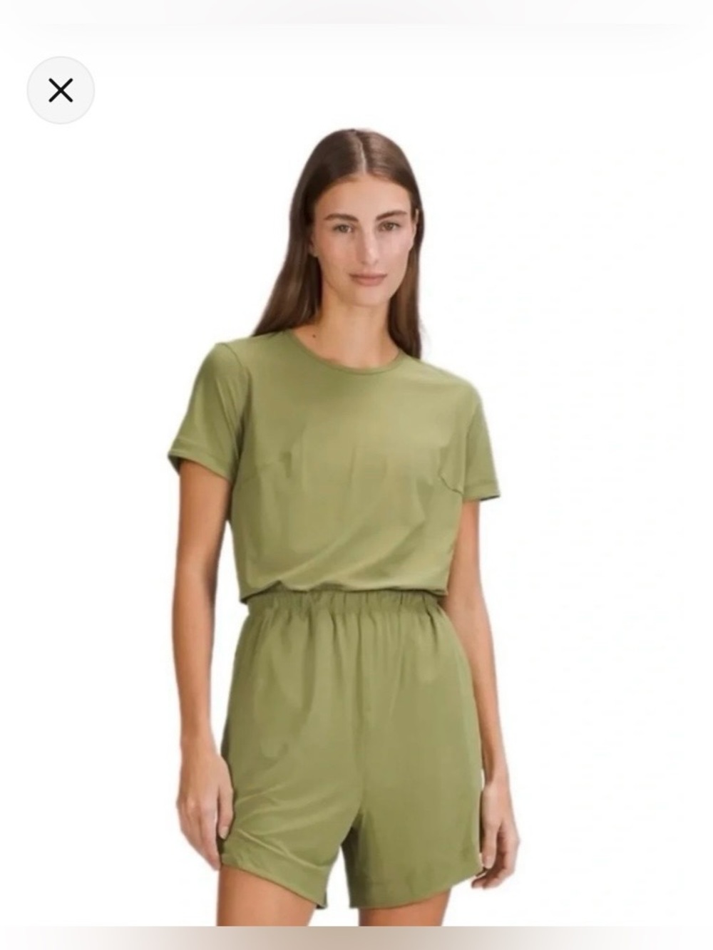 Lululemon High Neck Open Back Romper